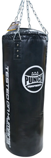 Punch Boxing Bag - Empty Casing - Trophy Getters® - Mil Spec® - 6ft - Black