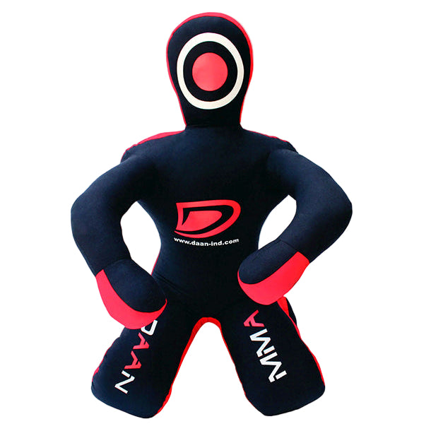 DAAN MMA Premium Flexi Canvas Grappling Dummy - Red