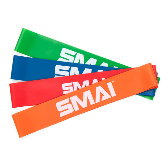 SMAI Rubber Mini Resistance Bands - Set of 4