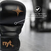 NYT Leather 7oz MMA Sparring Gloves Hybrid Gloves NYT