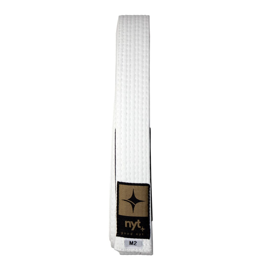 NYT Youth BJJ Gi Belt Solid Color - White