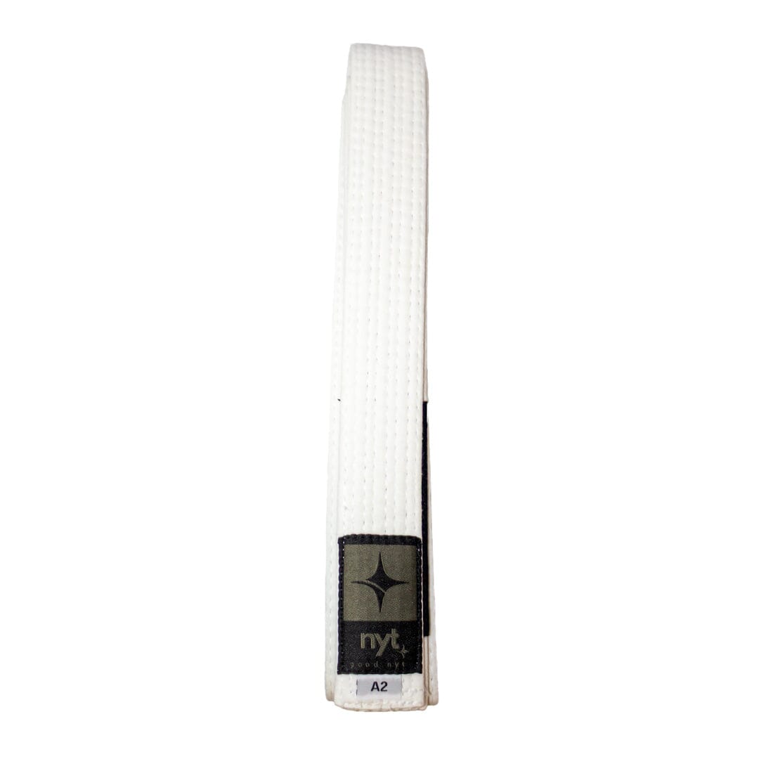 NYT Staple Series BJJ GI Belts - White