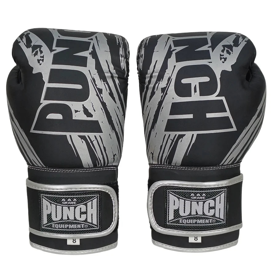 Punch Boxing Gloves - Youth - 8oz - Matt Black