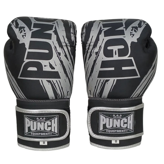 Punch Boxing Gloves - Youth - 8oz - Matt Black