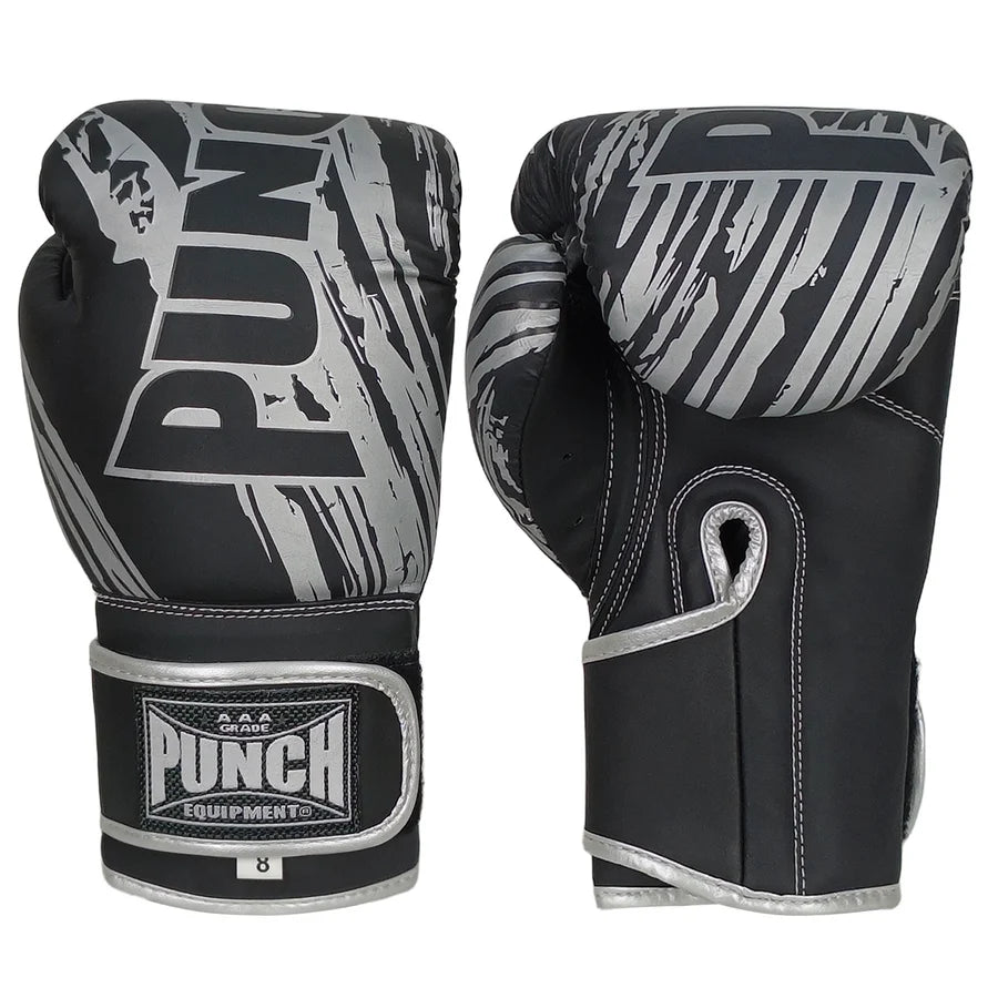 Punch Boxing Gloves - Youth - 8oz - Matt Black