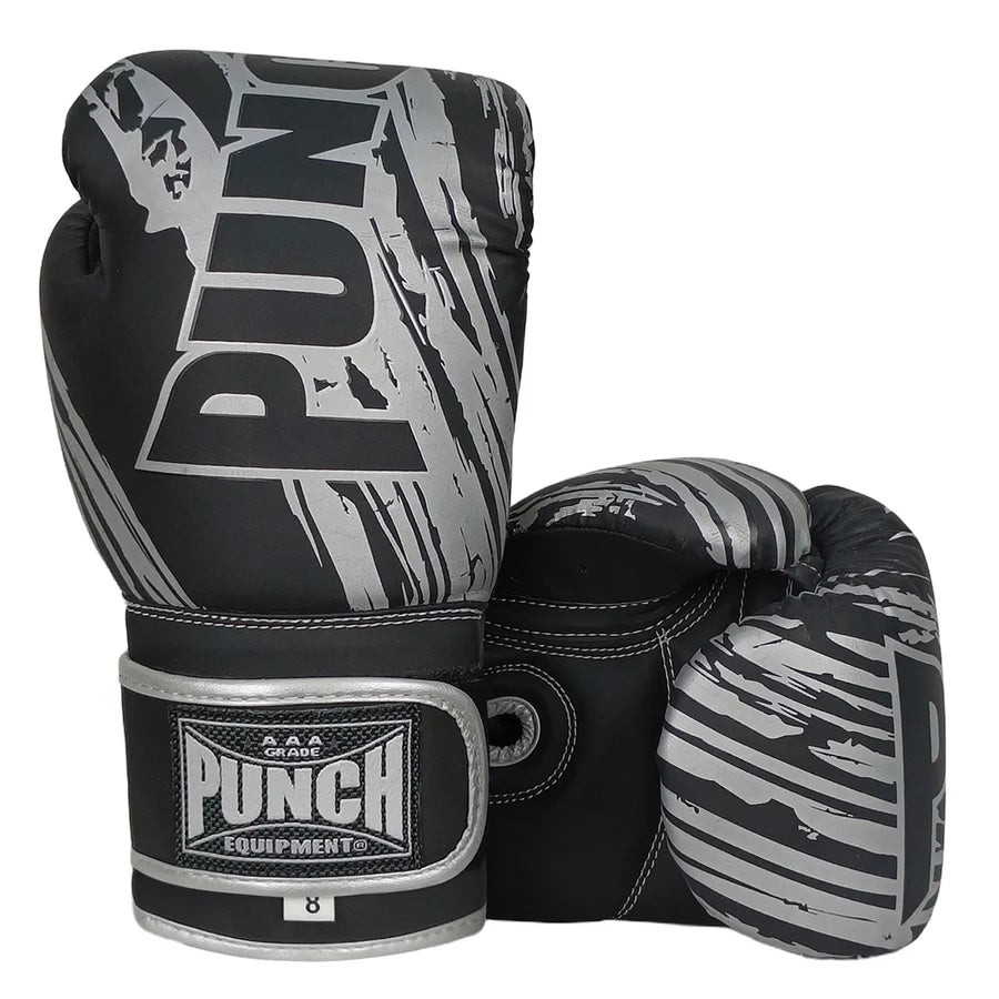 Punch Boxing Gloves - Youth - 8oz - Matt Black