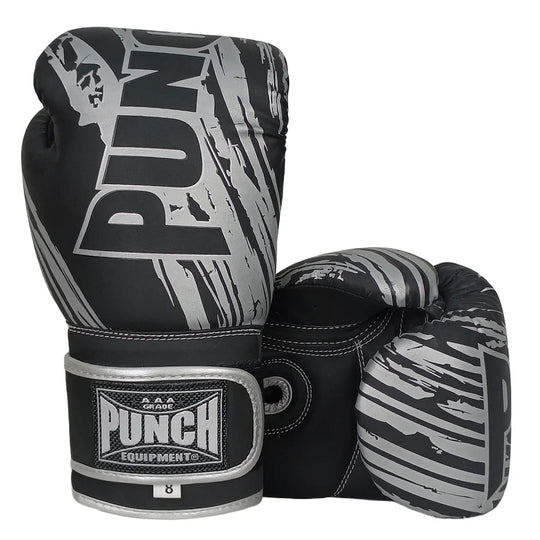 Punch Boxing Gloves - Youth - 8oz - Matt Black