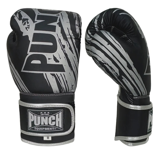 Punch Boxing Gloves - Youth - 8oz - Matt Black