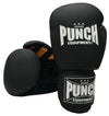 Punch Boxing Gloves Armadillo™ Sparring - 16oz - Matt Black