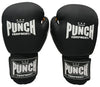 Punch Boxing Gloves Armadillo™ Sparring - 16oz - Matt Black