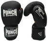 Punch Boxing Gloves Armadillo™ Sparring - 16oz - Matt Black
