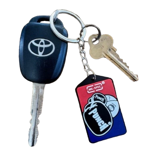Punch Keyring - Mil Spec® Rubber - Tough Guy