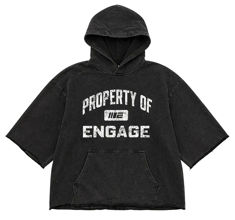 Engage Property Of 3/4 Hoodie - Black