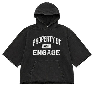 Engage Property Of 3/4 Hoodie - Black
