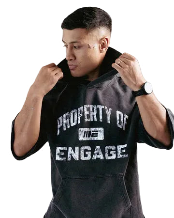 Engage Property Of 3/4 Hoodie - Black