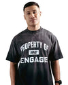 Engage Property Of Oversized T-Shirt - Black