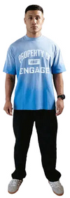 Engage Property Of Oversized T-Shirt - Blue