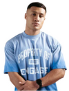 Engage Property Of Oversized T-Shirt - Blue