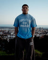 Engage Property Of Oversized T-Shirt - Blue