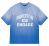 Engage Property Of Oversized T-Shirt - Blue