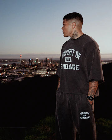 Engage Property Of Track Pants - Black