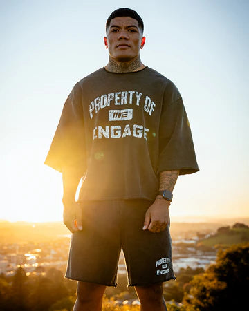 Engage Property Of Track Shorts - Black