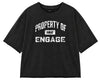 Engage Property Of 3/4 Crewneck - Black