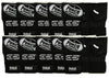 Punch Quick Wraps - Mil Spec® Bulk Pack 10 Pairs - Large - Black