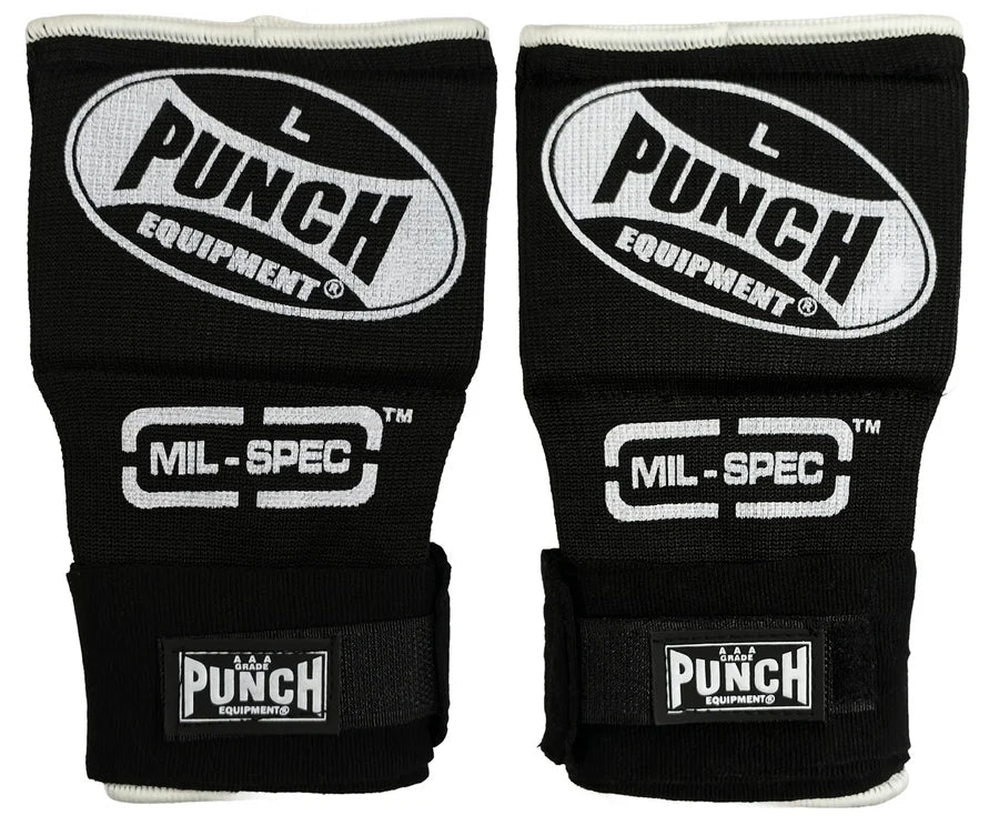 Punch Quick Wraps - Mil Spec® Bulk Pack 10 Pairs - Large - Black