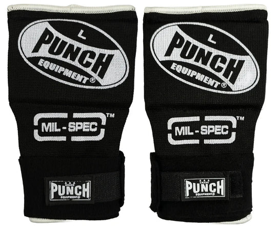 Punch Quick Wraps - Mil Spec® Bulk Pack 10 Pairs - Large - Black