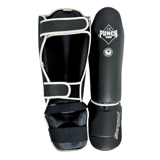 Punch Shin Pad - Siam™ Sensor - Black