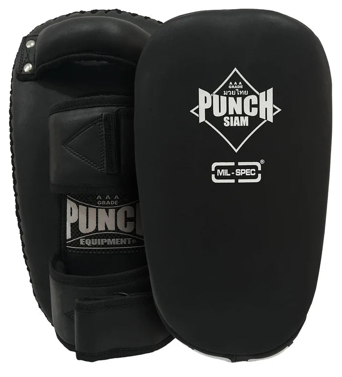 Punch Thai Pads - Mil Spec® - Curved - Black