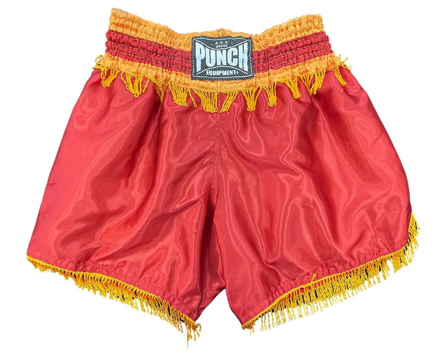 Punch Thai Shorts - Koh Samui - Red