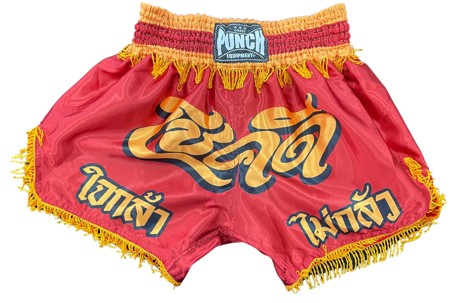 Punch Thai Shorts - Koh Samui - Red