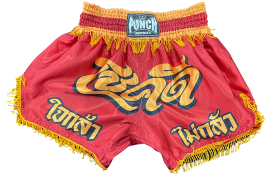Punch Thai Shorts - Koh Samui - Red