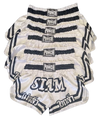 Punch Thai Shorts - Siam™ - White/Black