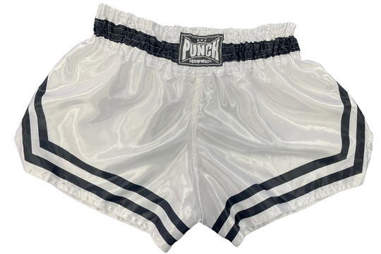 Punch Thai Shorts - Siam™ - White/Black