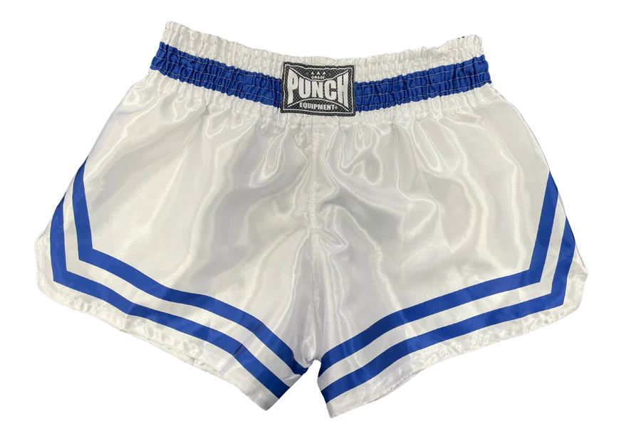 Punch Thai Shorts - Siam™ - White/Blue