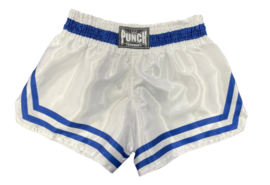 Punch Thai Shorts - Siam™ - White/Blue