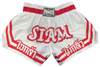 Punch Thai Shorts - Siam™ - White/Red