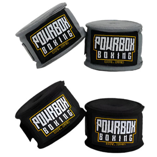 Powrbox Elastic Cloth Hand Wraps - 4.5 Metres