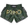 Primo Hologram Muay Thai Shorts - Valor/Green