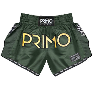Primo Hologram Muay Thai Shorts - Valor/Green