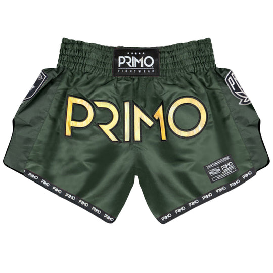 Primo Hologram Muay Thai Shorts - Valor/Green