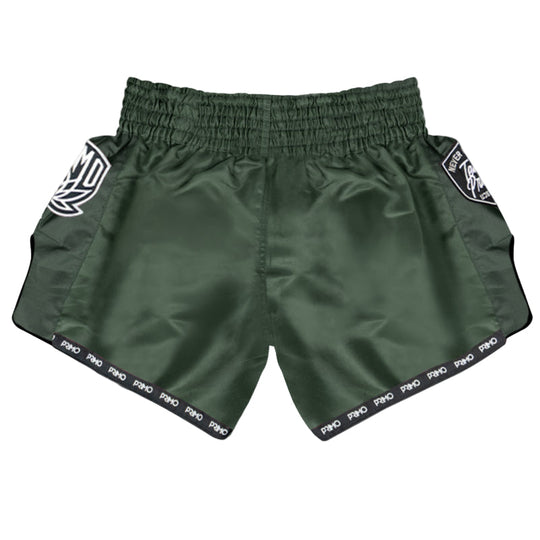 Primo Hologram Muay Thai Shorts - Valor/Green