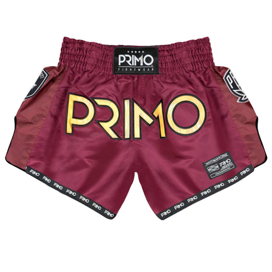 Primo Hologram Muay Thai Shorts - Valor/Red