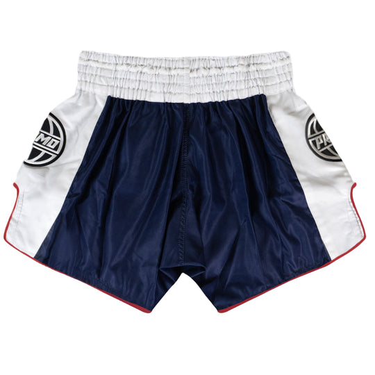 Primo Trinity Muay Thai Shorts - Navy/White