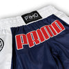 Primo Trinity Muay Thai Shorts - Navy/White