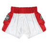 Primo Trinity Muay Thai Shorts - White/Red