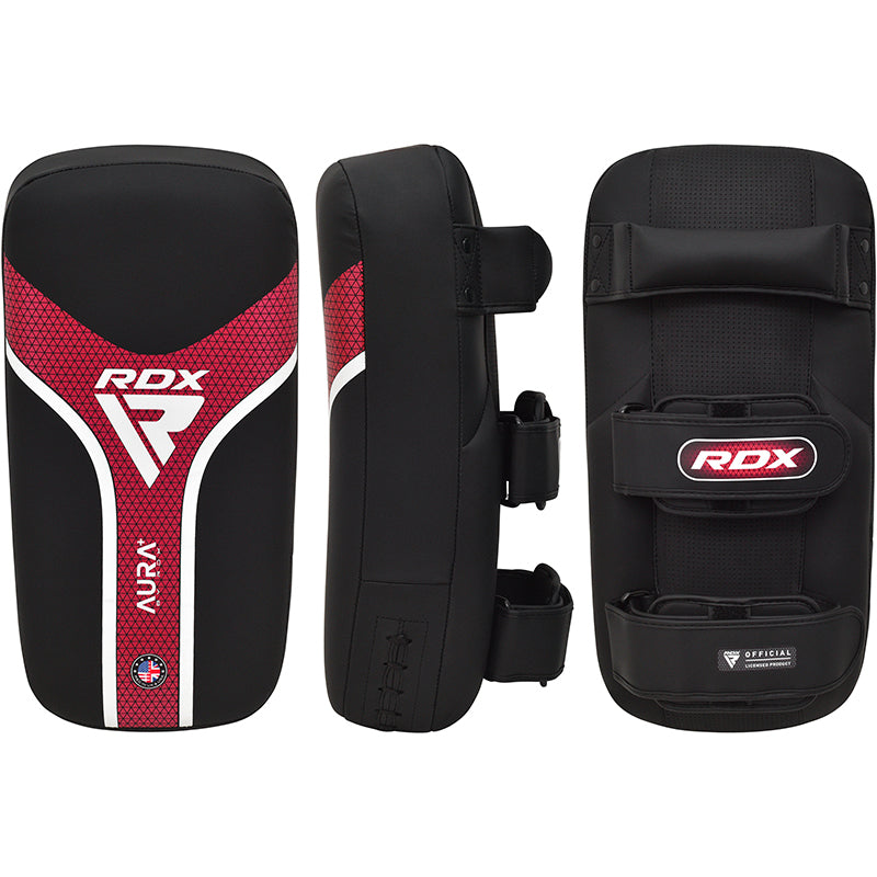 RDX T17 Aura Plus Thai Pads - Red